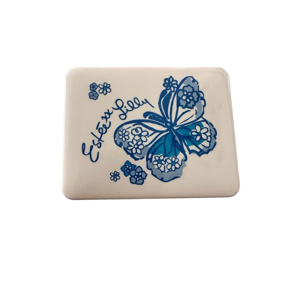 Estee Lauder Lilly Pulitzer Pure Color Eye Shadow Compact 4 Eyeshadow Shades-NEW